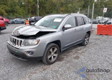 2016 Jeep Compass High Altitude Edition z USA, uszkodzony, nr VIN 1C4NJDEB9GD572627